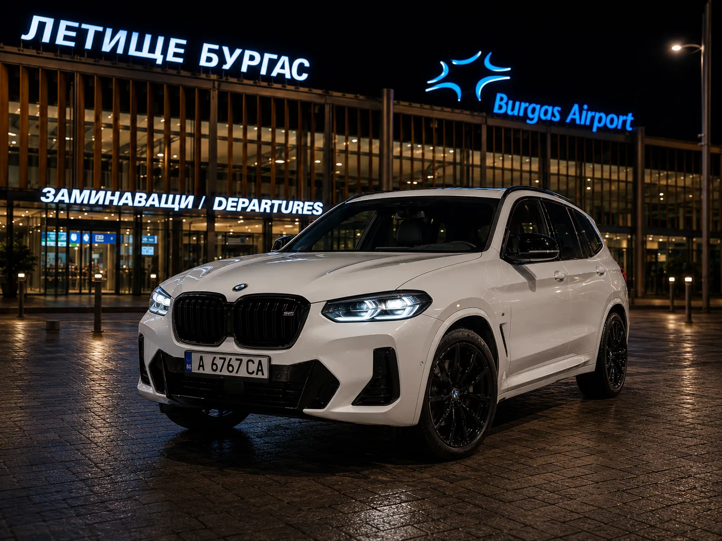 BMW X3 xDrive30i transfer vehicle